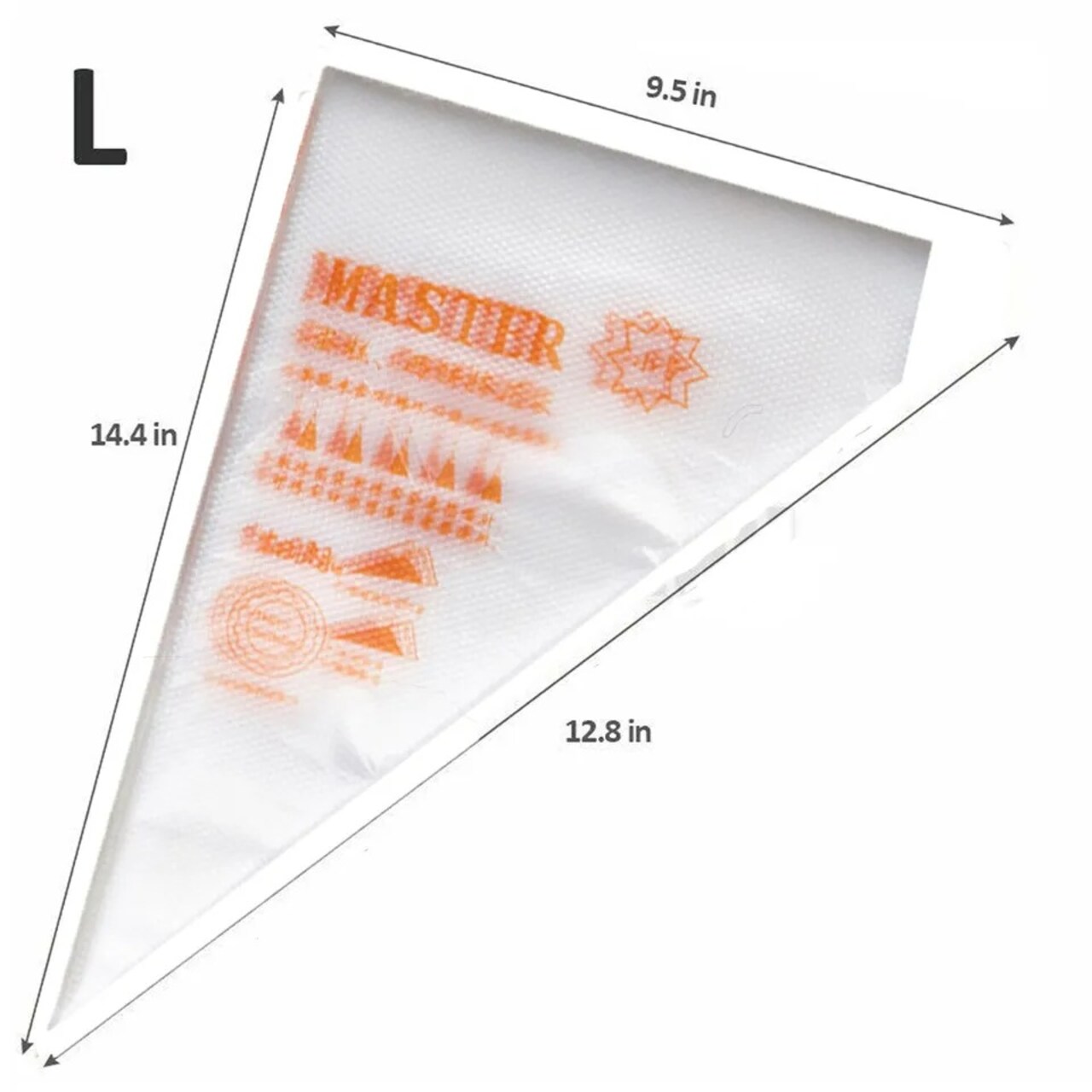 100/200 Disposable Piping Bag Icing Fondant Cake Cream Decorating Pastry Tip